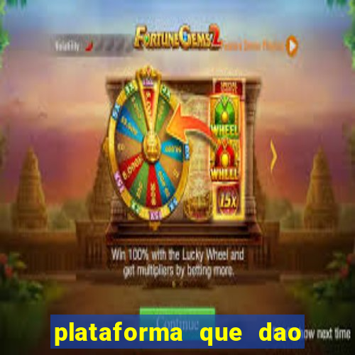plataforma que dao bonus no cadastro