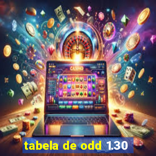 tabela de odd 1.30