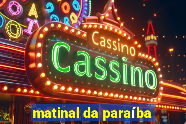 matinal da paraíba