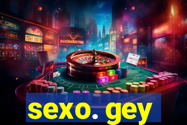sexo. gey