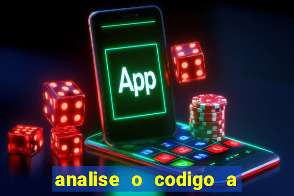 analise o codigo a seguir 1 import javax.swing.joptionpane