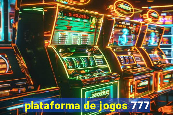 plataforma de jogos 777