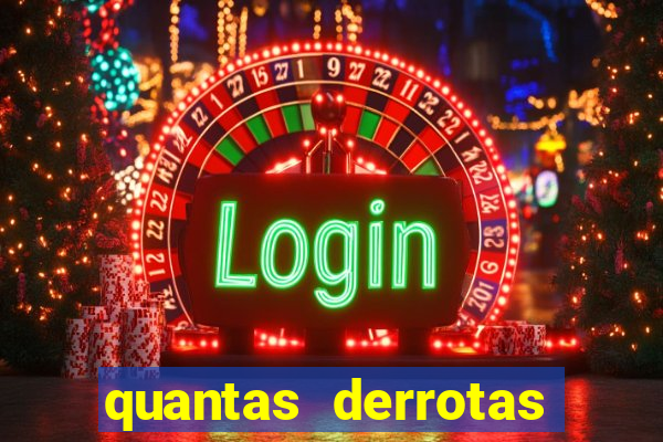quantas derrotas teve o flamengo em 2019