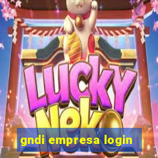 gndi empresa login