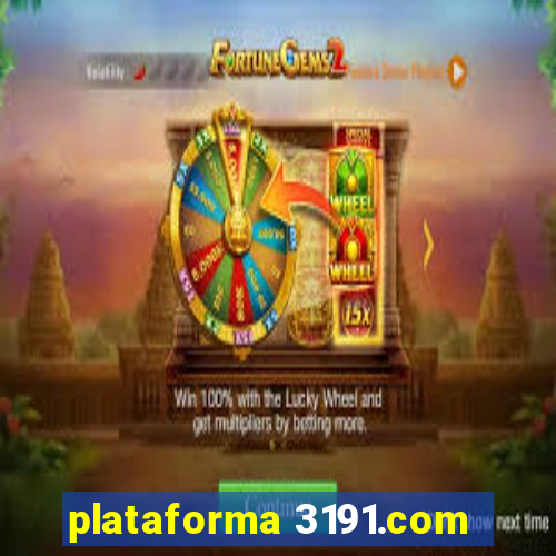 plataforma 3191.com