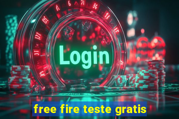free fire teste gratis