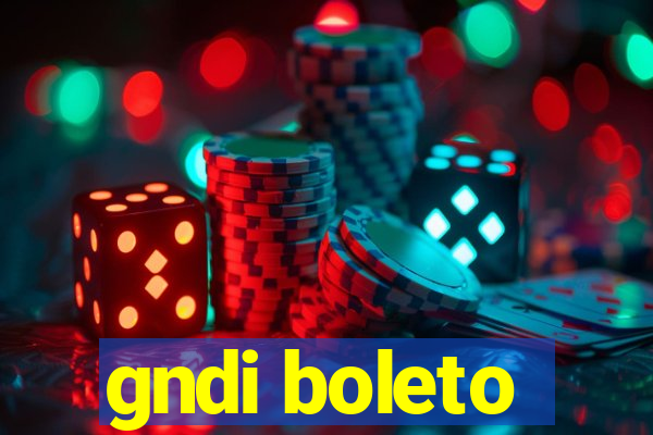 gndi boleto