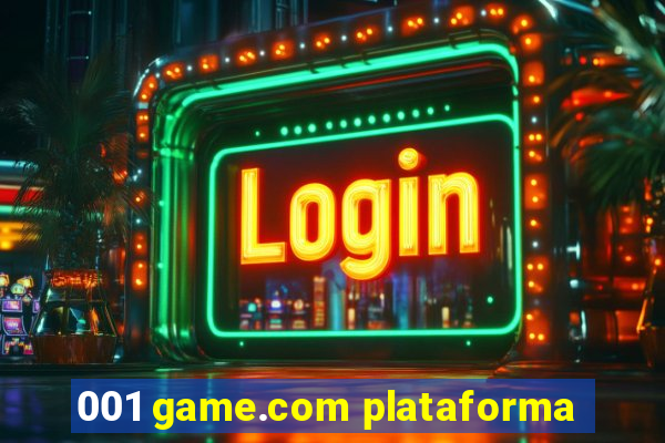 001 game.com plataforma