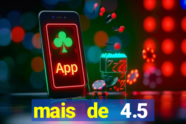 mais de 4.5 escanteios o que significa