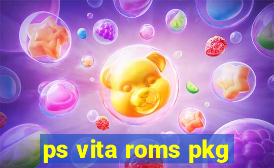 ps vita roms pkg