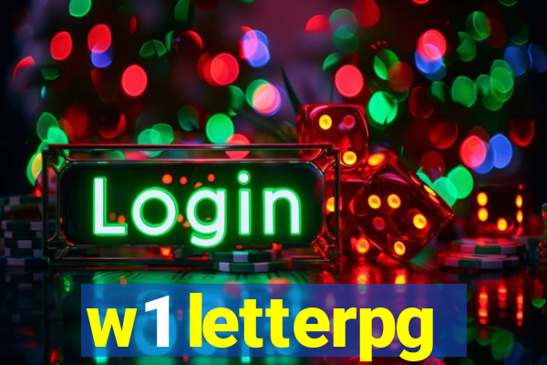 w1 letterpg