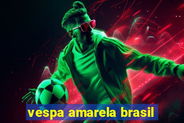 vespa amarela brasil