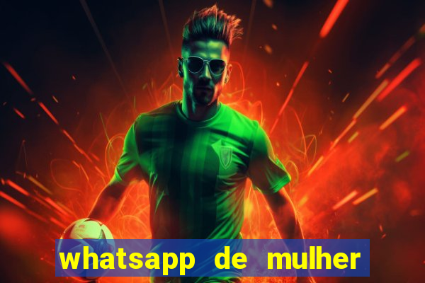 whatsapp de mulher de programa
