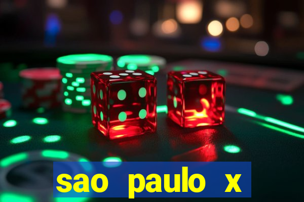 sao paulo x cruzeiro ao vivo hd