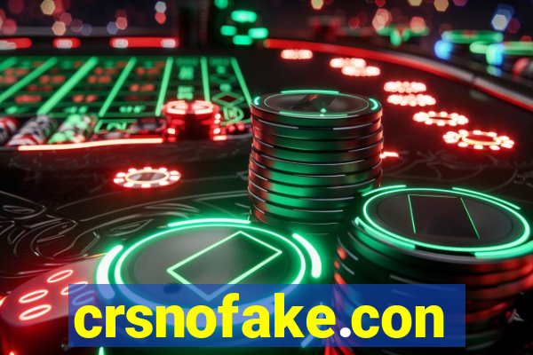 crsnofake.con