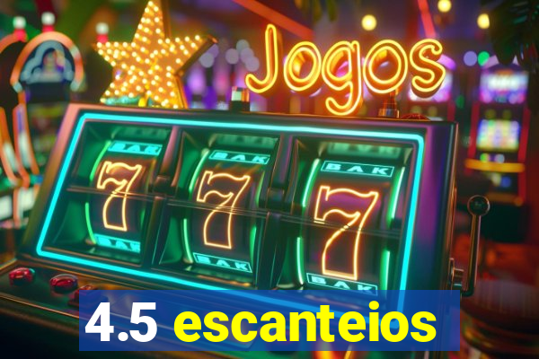 4.5 escanteios