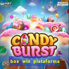box win plataforma de jogos