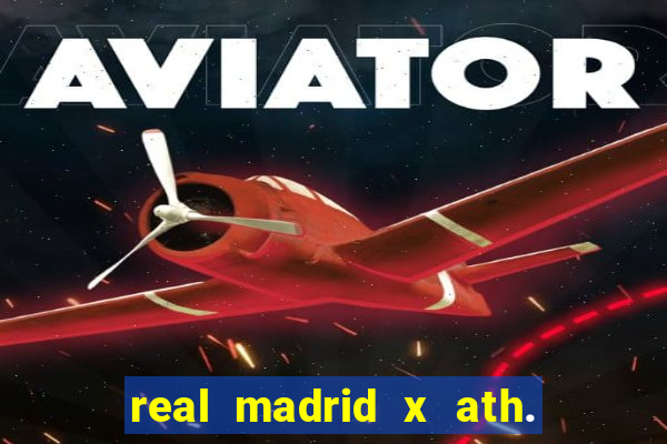 real madrid x ath. bilbao palpite