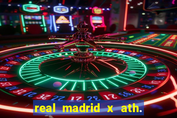 real madrid x ath. bilbao palpite