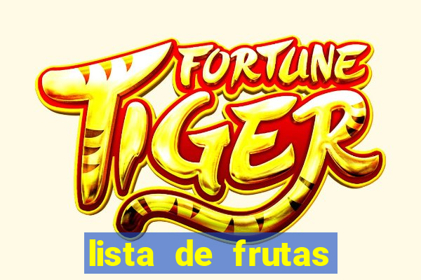 lista de frutas nativas do brasil