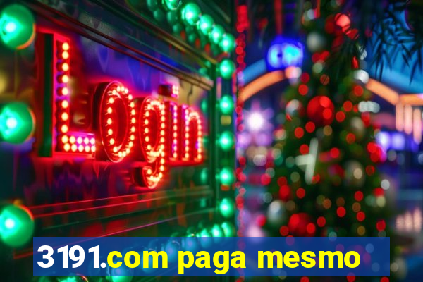 3191.com paga mesmo