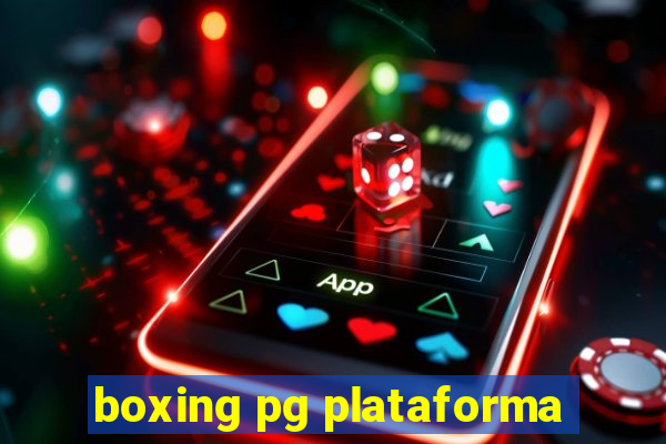 boxing pg plataforma