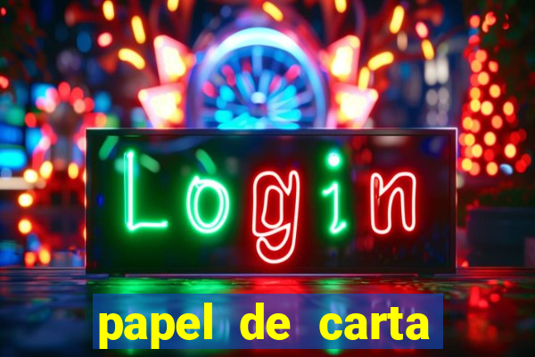 papel de carta masculino para imprimir
