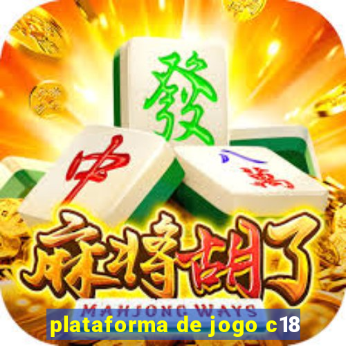 plataforma de jogo c18
