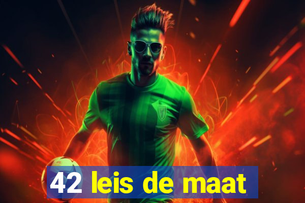 42 leis de maat