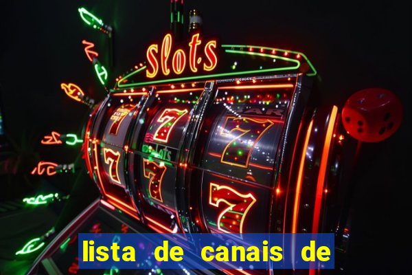 lista de canais de esporte iptv