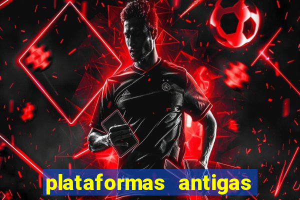 plataformas antigas de jogos