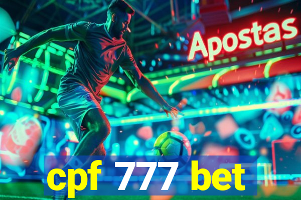 cpf 777 bet