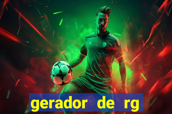 gerador de rg frente e verso