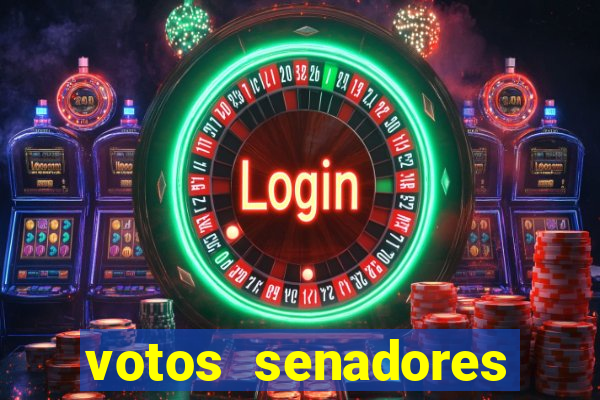 votos senadores impeachment alexandre de moraes