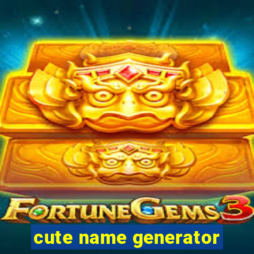 cute name generator