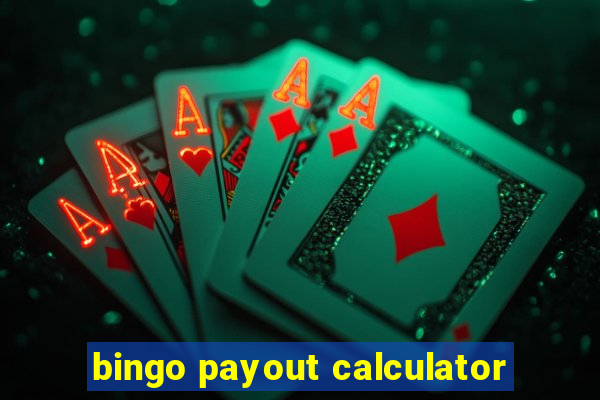 bingo payout calculator