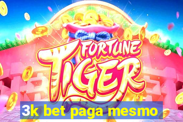3k bet paga mesmo