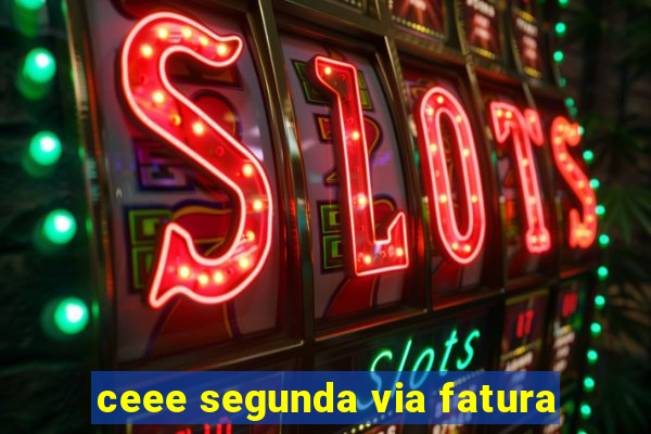 ceee segunda via fatura