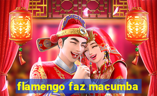 flamengo faz macumba