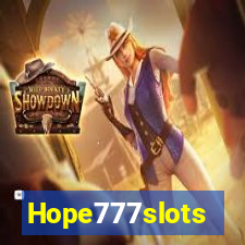Hope777slots