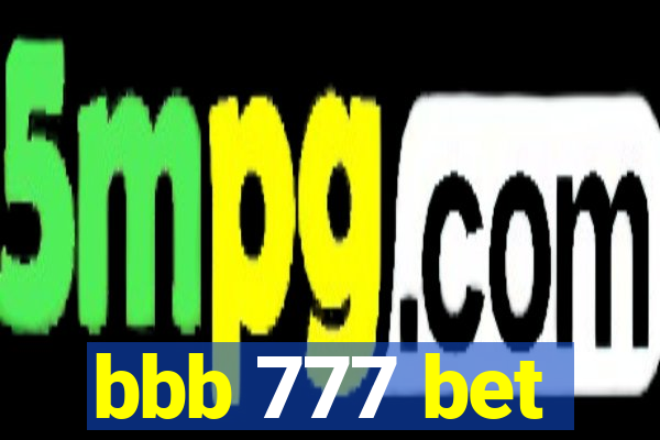 bbb 777 bet