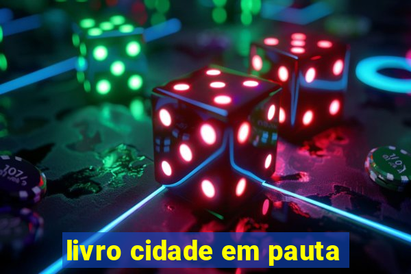 livro cidade em pauta