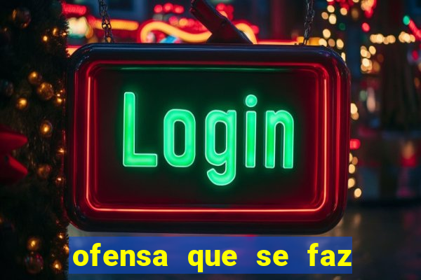 ofensa que se faz a alguem injuria codycross