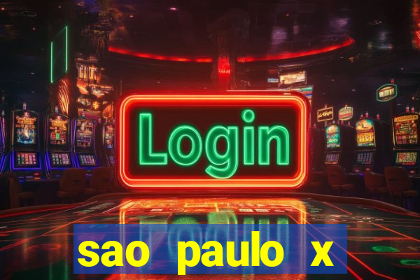 sao paulo x botafogo palpite