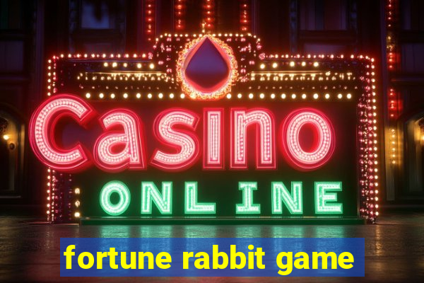 fortune rabbit game