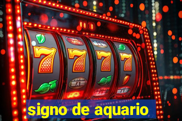 signo de aquario