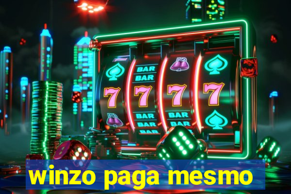 winzo paga mesmo