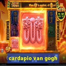 cardapio van gogh