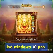 iso windows 10 pro
