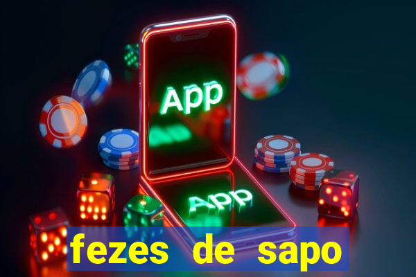 fezes de sapo transmite doença para humanos